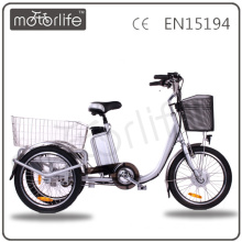 MOTORLIFE/OEM brand EN15194 36v 250w electric motor vehicles